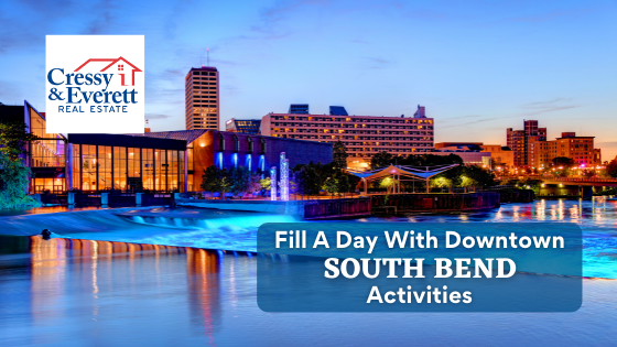 Downtown South Bend has so much to offer, you can easily spend an entire day exploring the city. Here are some great places to visit downtown.