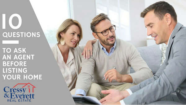 Agent Questions Prior to Listing Home